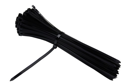 Páska na viazanie káblov SVORKY NA VIAZAČKY 2,5x150 mm čierna 100 ks