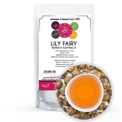 LILY FAIRY biely kvitnúci čaj - 1 ks