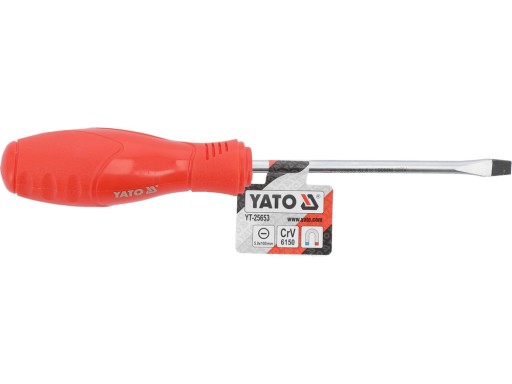 PLOCHÝ SKRUTKOVAČ 5 x 100 mm SKRUTKOVAČ YATO