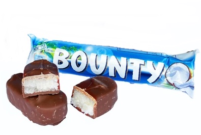 BOUNTY tyčinka kokosová čokoláda 57g