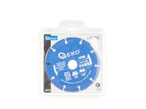 Rezací kotúč na drevo, plast, sadrokartón 125x22,2mm (100)