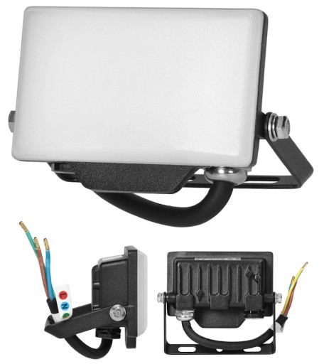 Hermetický bezrámový reflektor PORTO LED 10W 800lm Aluminium