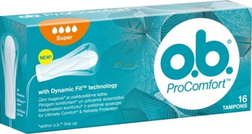 OB ProComfort Super tampóny 16 ks