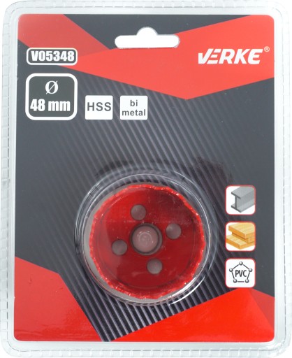 DIEROVÁ PÍLA BI-METALOVÁ FRÉZA 48mm FRÉZAČKA NA KOV DREVO BI-METAL