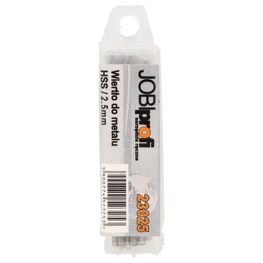 HSS JOBI vrták do kovu 2,5 mm