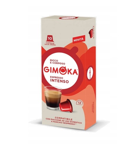 Kávové kapsuly Gimoka Intenso Nespresso 10 kapsúl