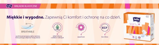 BELLA PANTY VLOŽKY Soft Deo Fresh 60 ks.