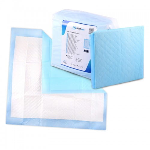 Hygienická savá podložka 60cm x 60cm 25 ks.