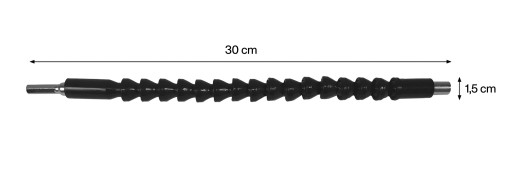 FLEXIBILNÝ NÁDSTAVEC PRE FLEXIBILNÉ BRD 30 cm