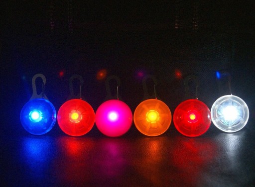 LED LAMPA na obojok PSA, PRÍVESEK