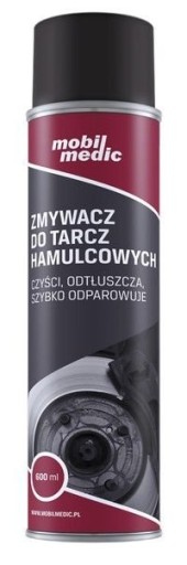 MOBIL MEDIC ČISTIČ BRZDOVÝCH KOTÚČOV ODSTRAŇUJE TUKY OLEJE NEČISTOTY