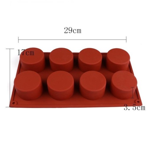 Silikónová forma na jednodielny VALEC 70xv40mm