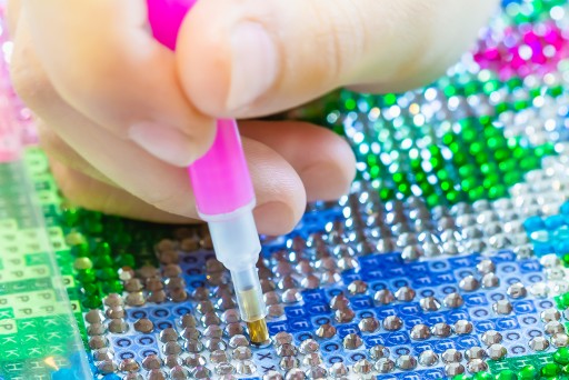 Diamantové príslušenstvo na maľovanie Diamantové vyšívanie Súprava na diamantové vyšívanie