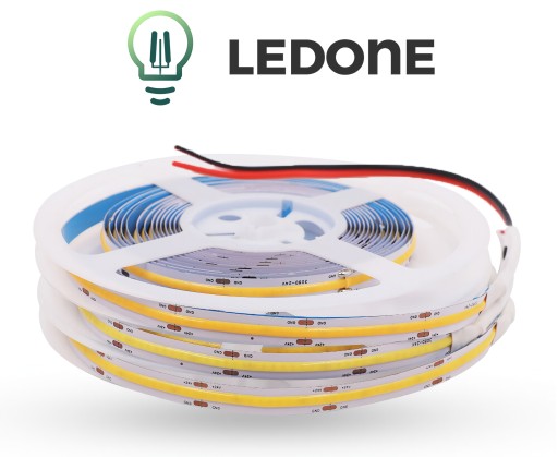 COB LED pás 12V 480 diód na meter Neon Neutral 1 meter LED linka