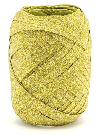 Cocoon Ribbon Trblietavá zlatá stuha, 10m, 1 ks