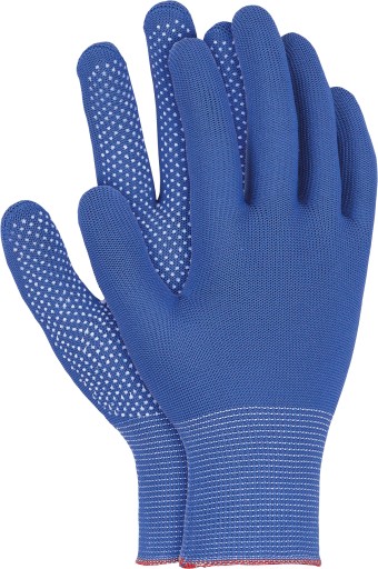 Rukavice Pracovné rukavice vyrobené z polyesteru a PVC, veľkosť 9