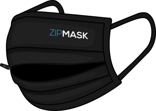 Maska ZipMask JESŤ a PIŤ bezpečneMega kvalita