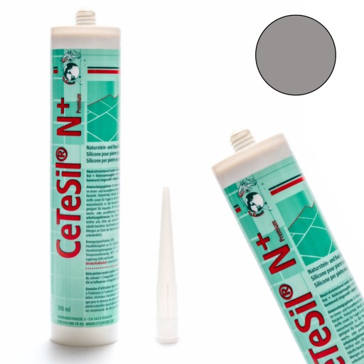 Sanitárny silikón NEUTRÁLNY SVETLOŠEDÝ univerzálny elastický tmel
