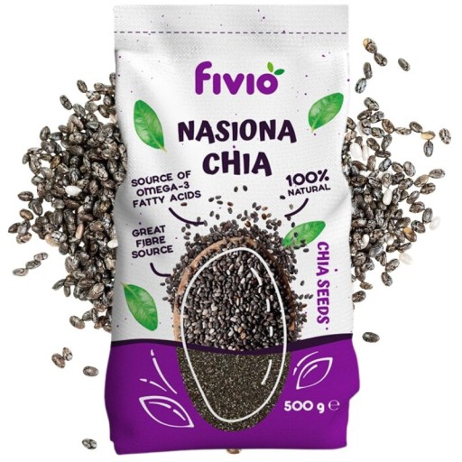 FIVIO PRÍRODNÉ CHIA SEmienka 500g