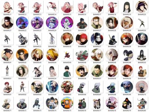 Manga Anime Naruto Boruto Pins MNOHÉ DIZAJNY