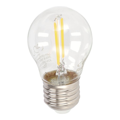 E27 LED žiarovka 2W 3000K G45 FILAMENT 200lm EDO
