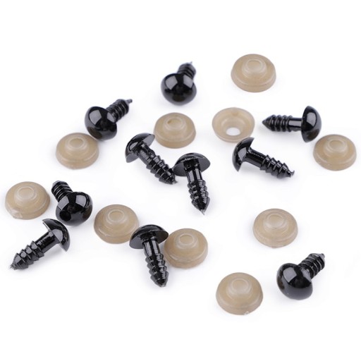 ČIERNE OČI PRE MASKOTOV 10 mm