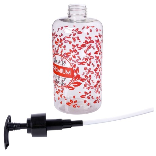 Dávkovač TEKUTÉHO MYDLA, gél, prostriedok na umývanie riadu, kuchyňa, kúpeľňa, 500 ml