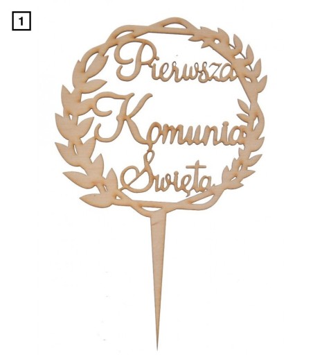 DREVENÝ POVRCH NA TORTY PRVÉ SVÄTÉ PRIJÍMANIE