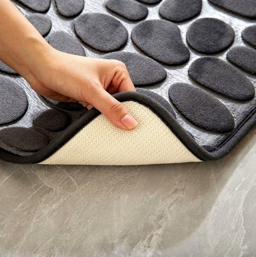 Kúpeľňová koberčeková podložka RÝCHLOSCHNÚCA absorbčná látka DO KÚPEĽNE PROTIŠMYK WC