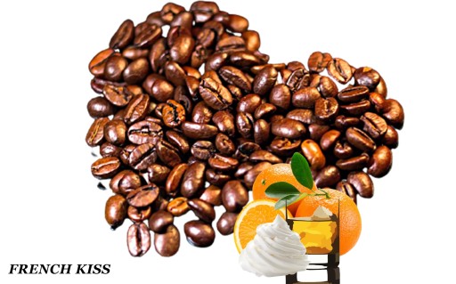 FRANCÚZSKY KISS káva 100 g RUM POMARANČOVÁ ŠÍPKA