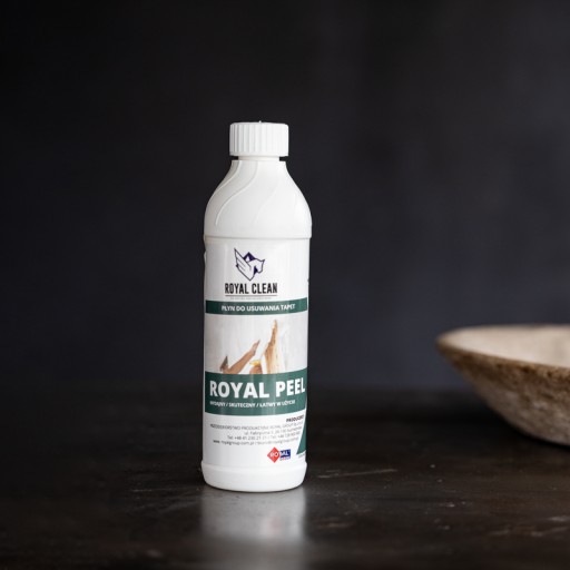 ROYAL PEEL odstraňovač tapiet 500 ml Tekutý odstraňovač tapiet 0,5 l