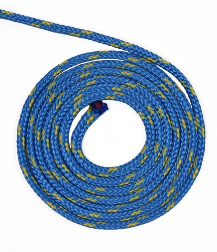 POLYPROPYLÉNOVÉ LANO Splietané lano 6mm - 1m
