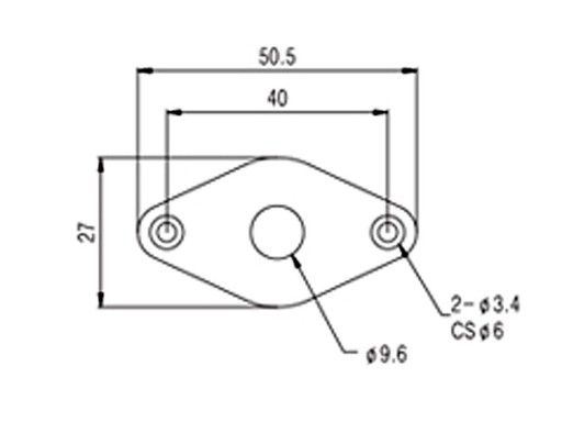 Zdvihák VPARTS Diamond VJP-004 (CR)