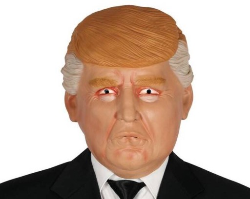 PREZIDENT DONALD LATEXOVÁ MASKA KARNEVALOVÝ HALLOWEEN
