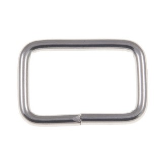 KOVOVÝ RÁM RÁM 20 mm STRIEBORNÝ