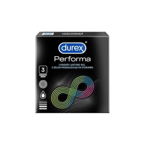 Kondómy DUREX PERFORMA, 3 kusy