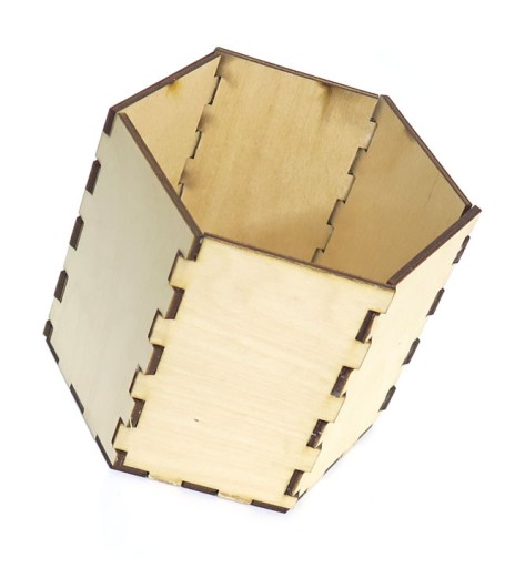 DEKOR ŠESTIHRANNÁ DECOUPAGE KRABIČKA PREHLIEDKA DQ34