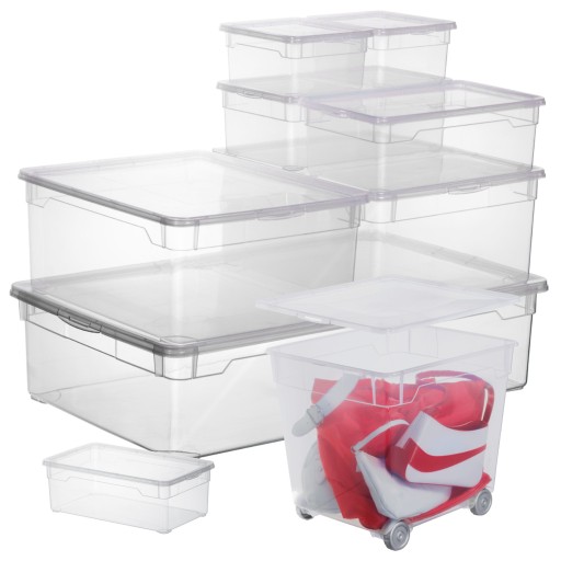 Úložný box Rotho CLEAR 10l