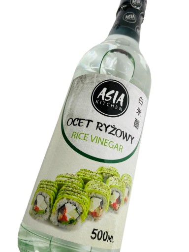 Biely ryžový ocot na sushi, šaláty, marinády 500 ml