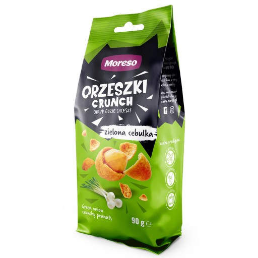 ARAŠIDY LÚPANÉ cibuľa 90g Moreso