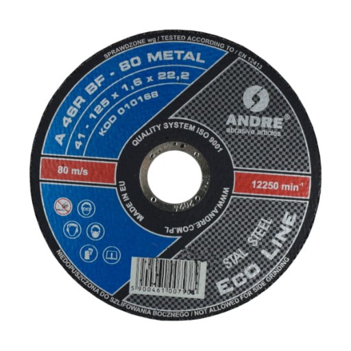 REZNÉ DISKY ANDRE ECO LINE 41 125X1,6