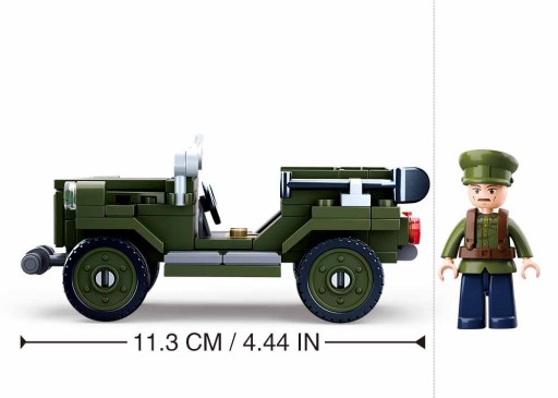 SLUBAN GAZ 67 BLOCKS GAZIK JEEP ARMY WWII