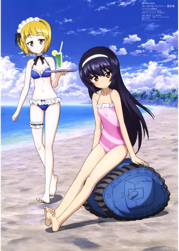 Plagát Anime Manga GIRLS und PANZER gup_002 A3