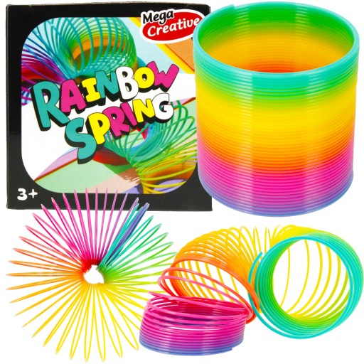 MEGA CREATIVE Pružinový 8cm Jednorožec /12