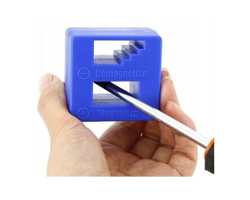 MAGNETIZÁTOR DEMAGNETIZÁTOR MAGNET PRE SKRUTKOVAČKY BITY 2 V 1