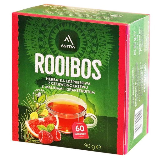 Astra Rooibos Malina Grapefruit ex60
