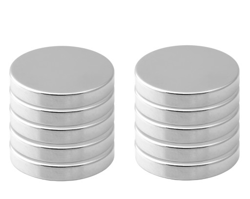 SET SILNÝ VALEC NEODYMIOVÝ MAGNET 6x3. 10 ks.