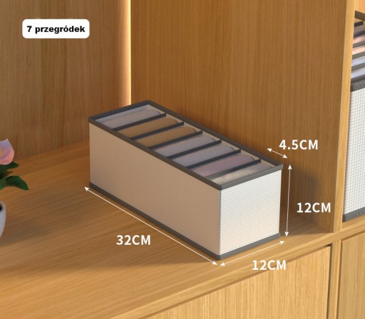 Organizér na spodnú bielizeň, oblečenie, nohavice do šatníkovej zásuvky