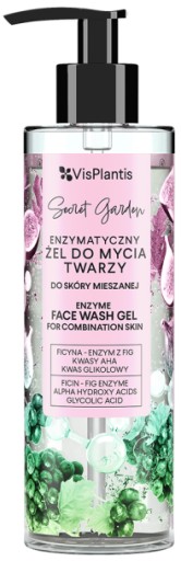 Vis Plantis Enzymatic Face Washing Gel AHA C Acids Mixed 200ml