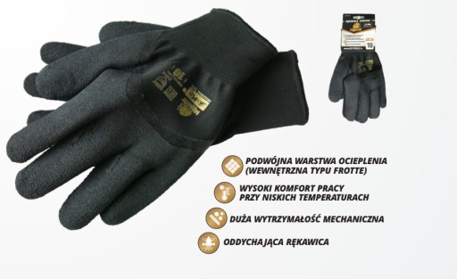 Zimné ochranné rukavice MAMUT veľkosť 10 XL